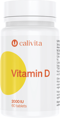 Naravni D3 vitamin, 50 μg v tableti