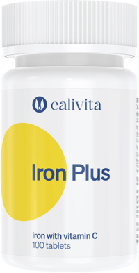 Željezo plus C vitamin i bioflavonoidi citrusa - Iron Plus, 100 tableta