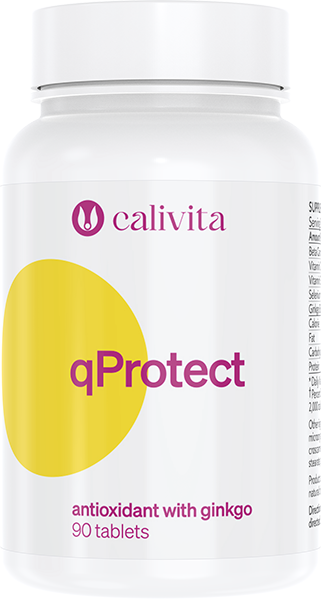 qProtect antioksidanti z ginkom 90 tablet